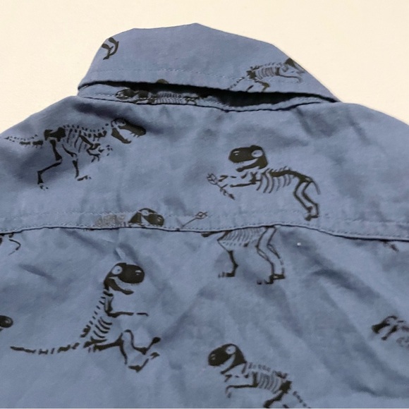 Sovereign Code Dinosaur Print Baby Button Down Shirt 12 Months - Picture 10 of 16